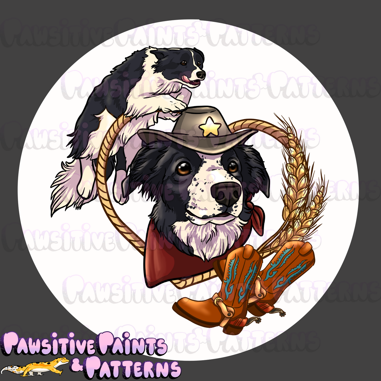 Western Woofs PNGs (multiple breeds)