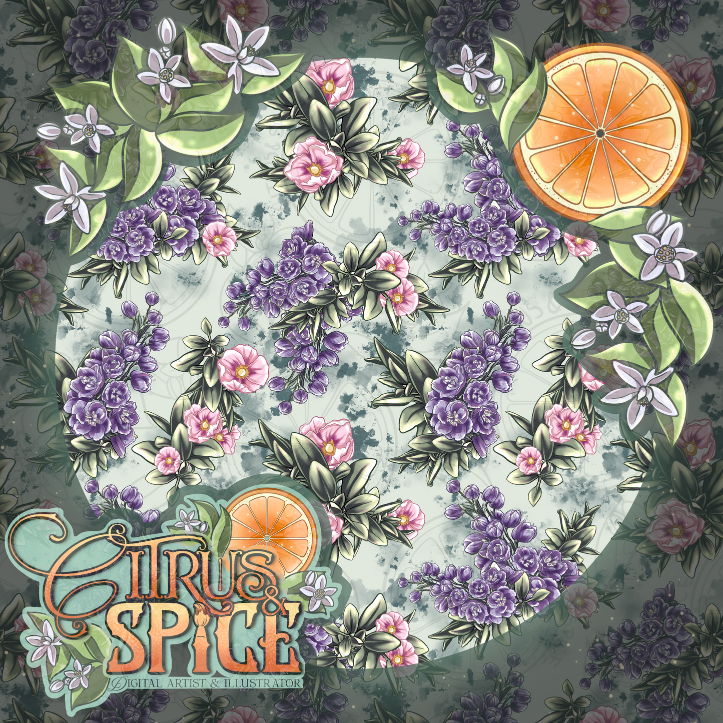 Bridgerton Floral Seamless