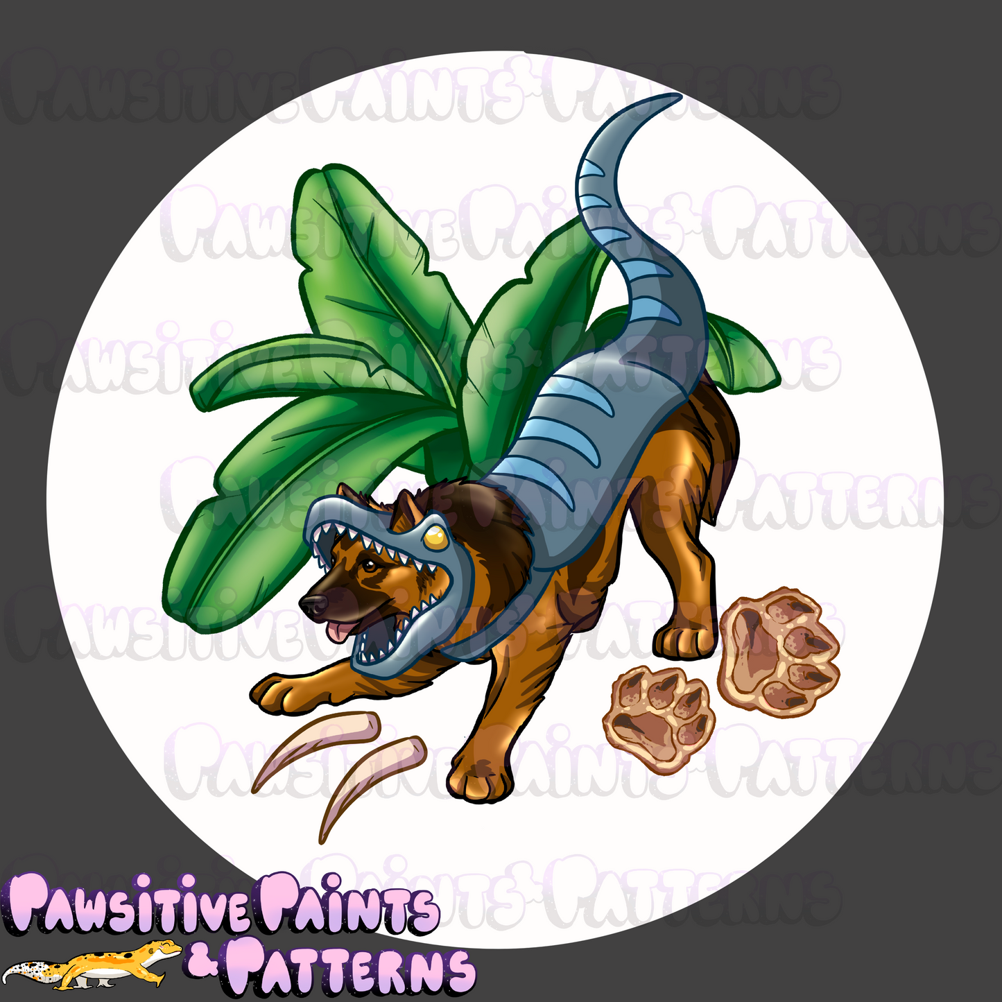 Jurassic Bark PNG (multiple breeds)