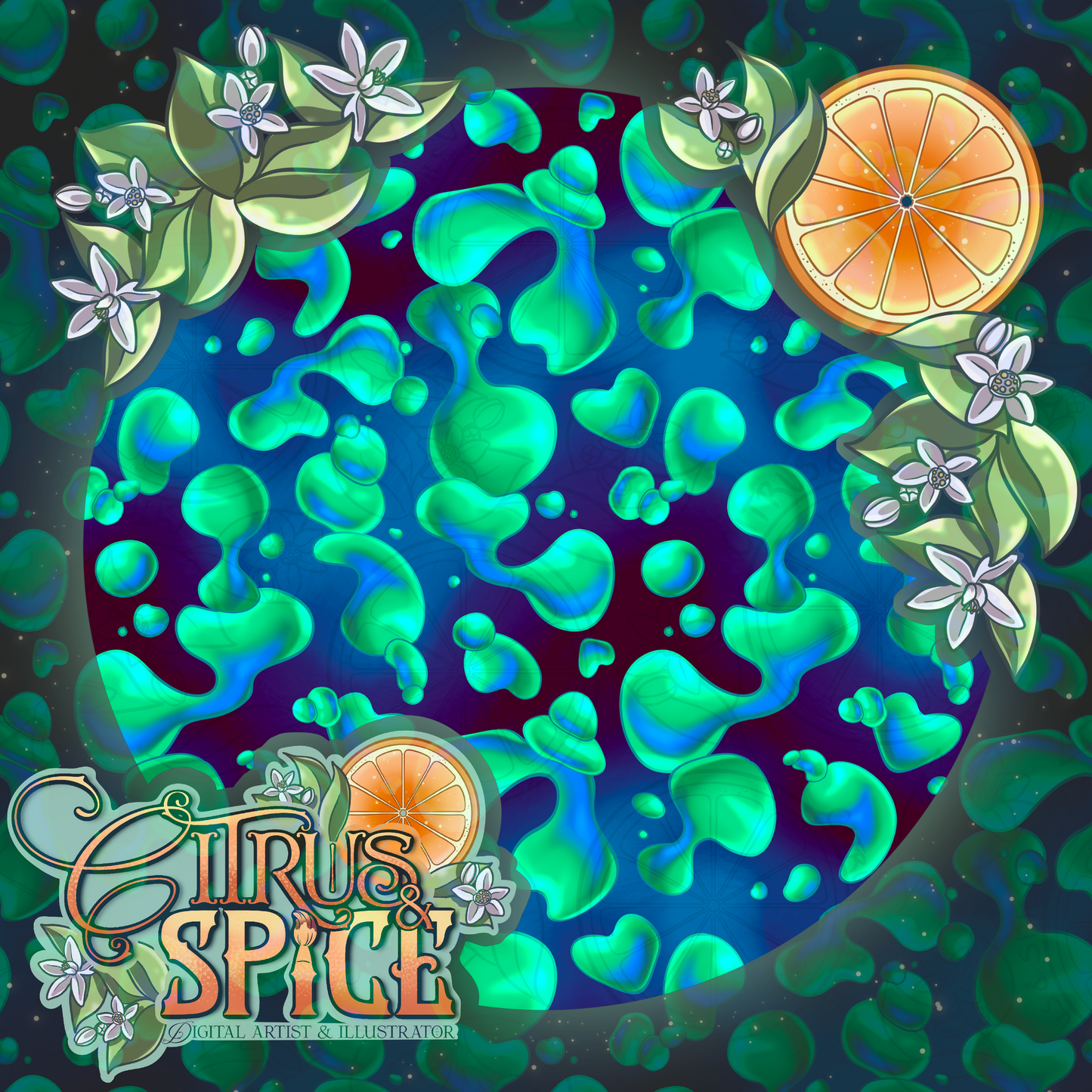 Lava Lamp Coord Seamless