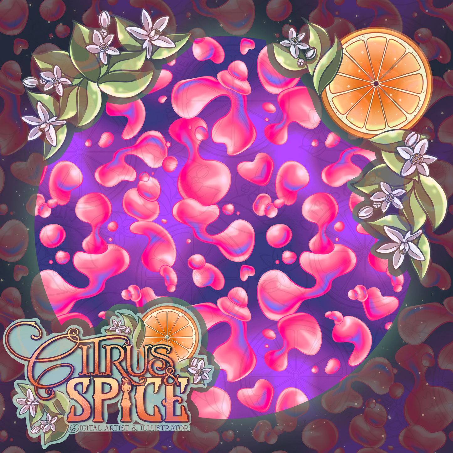 Lava Lamp Coord Seamless