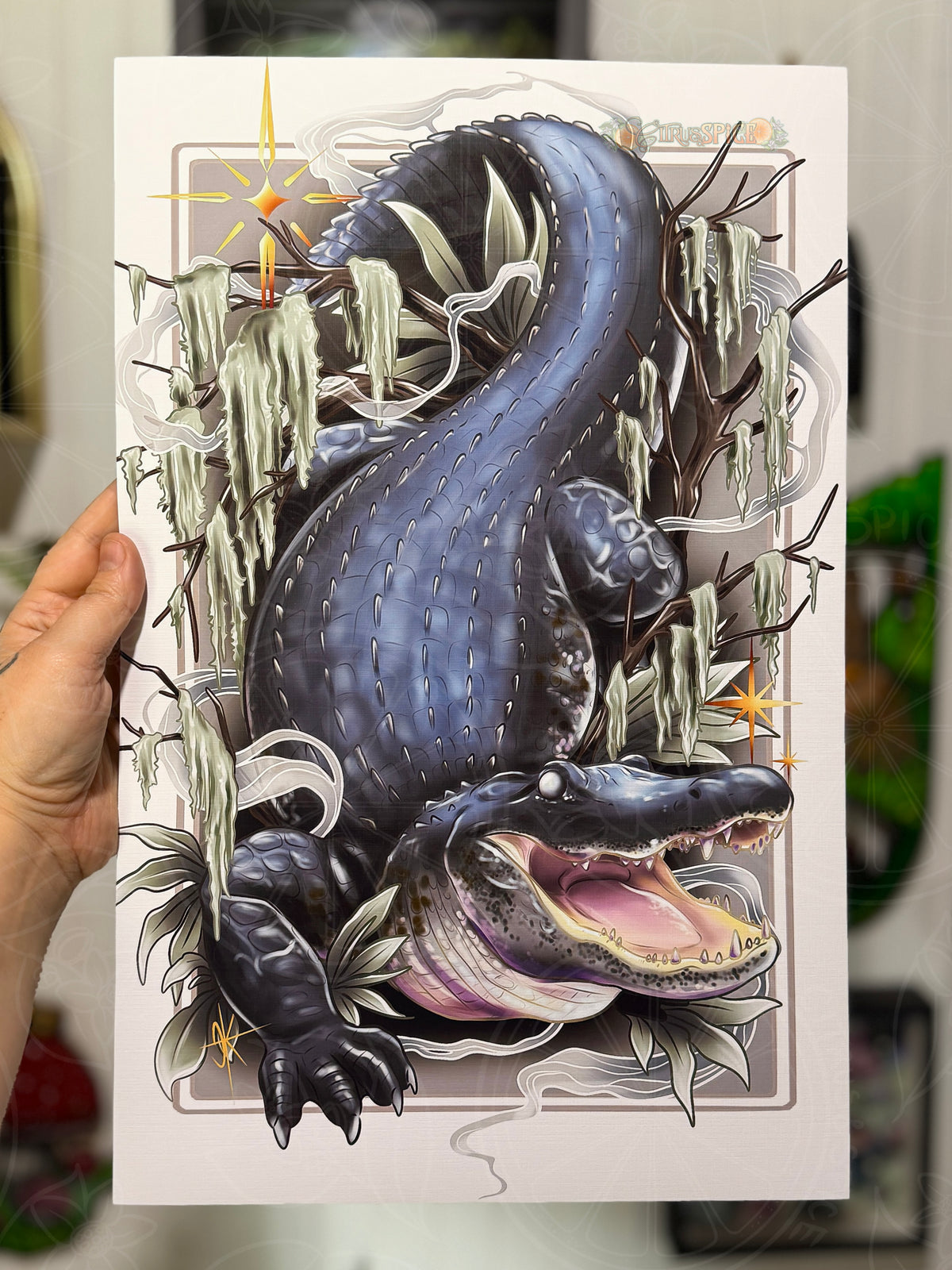 Casper the Gator PRINT