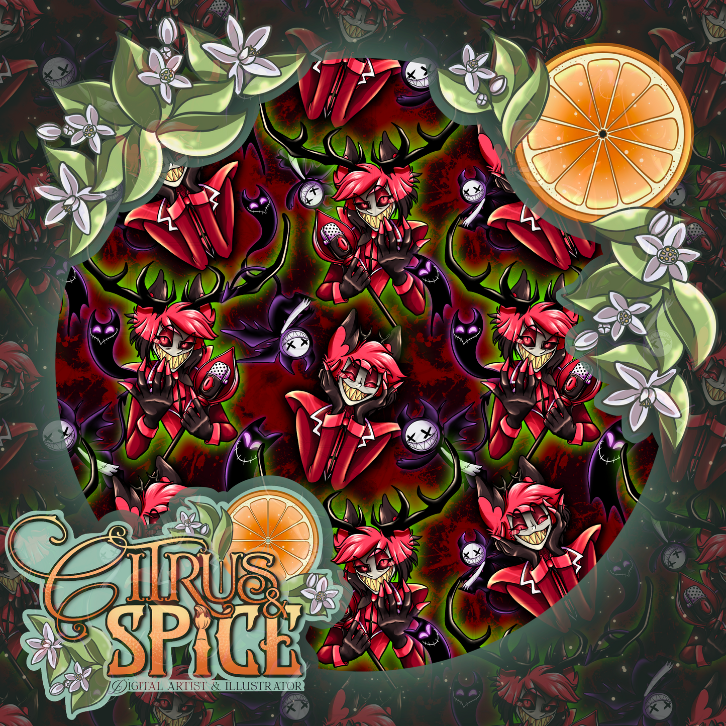 Let's Begin Green Hue Seamless