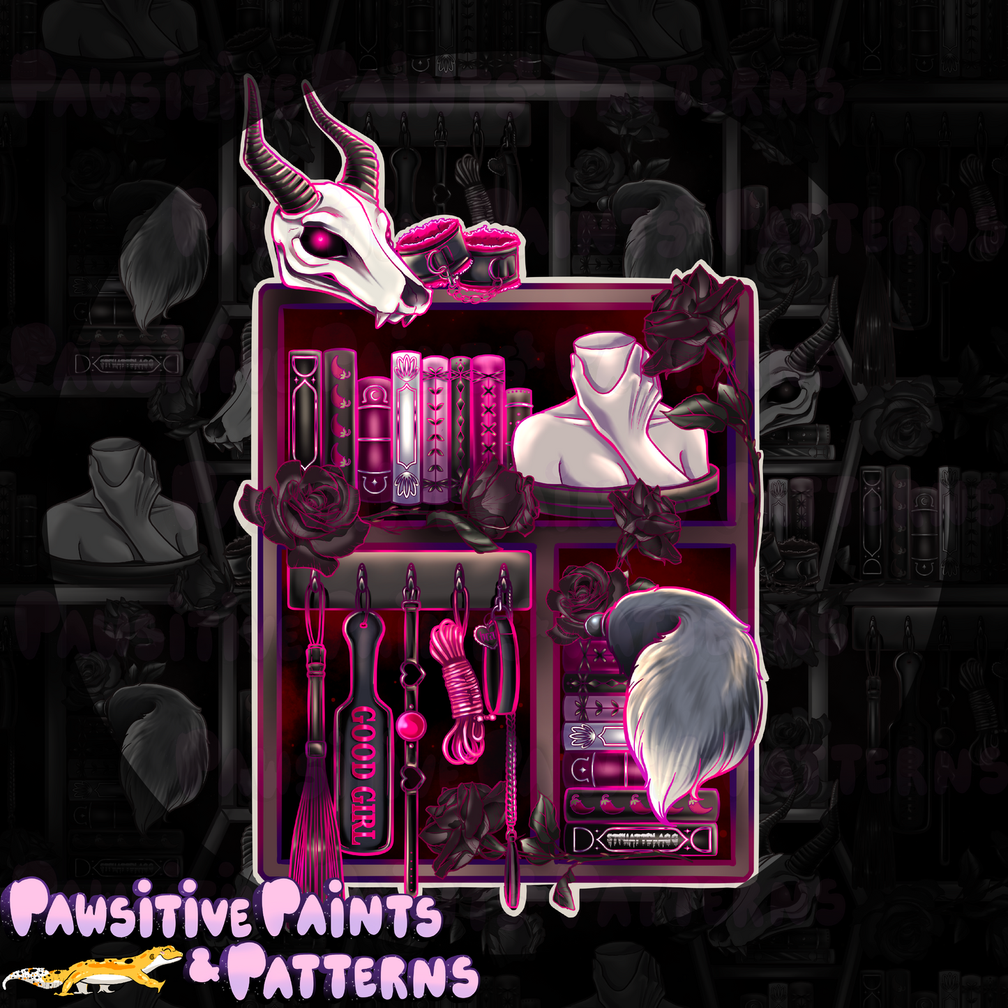 Smut Slut Bookish PNG