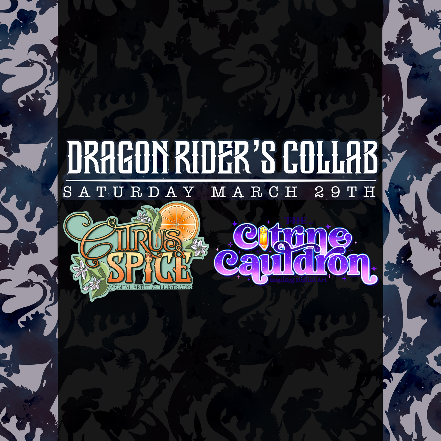 Dragon Riders MEGA Bundle - The Citrine Cauldron x Citrus & Spice - SMALL SHOPS