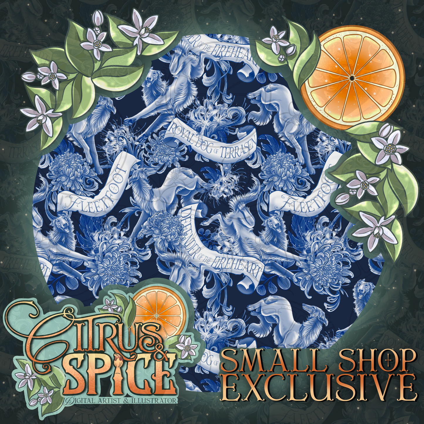 Officially Licensed Fleetfoot Porcelain Seamless
