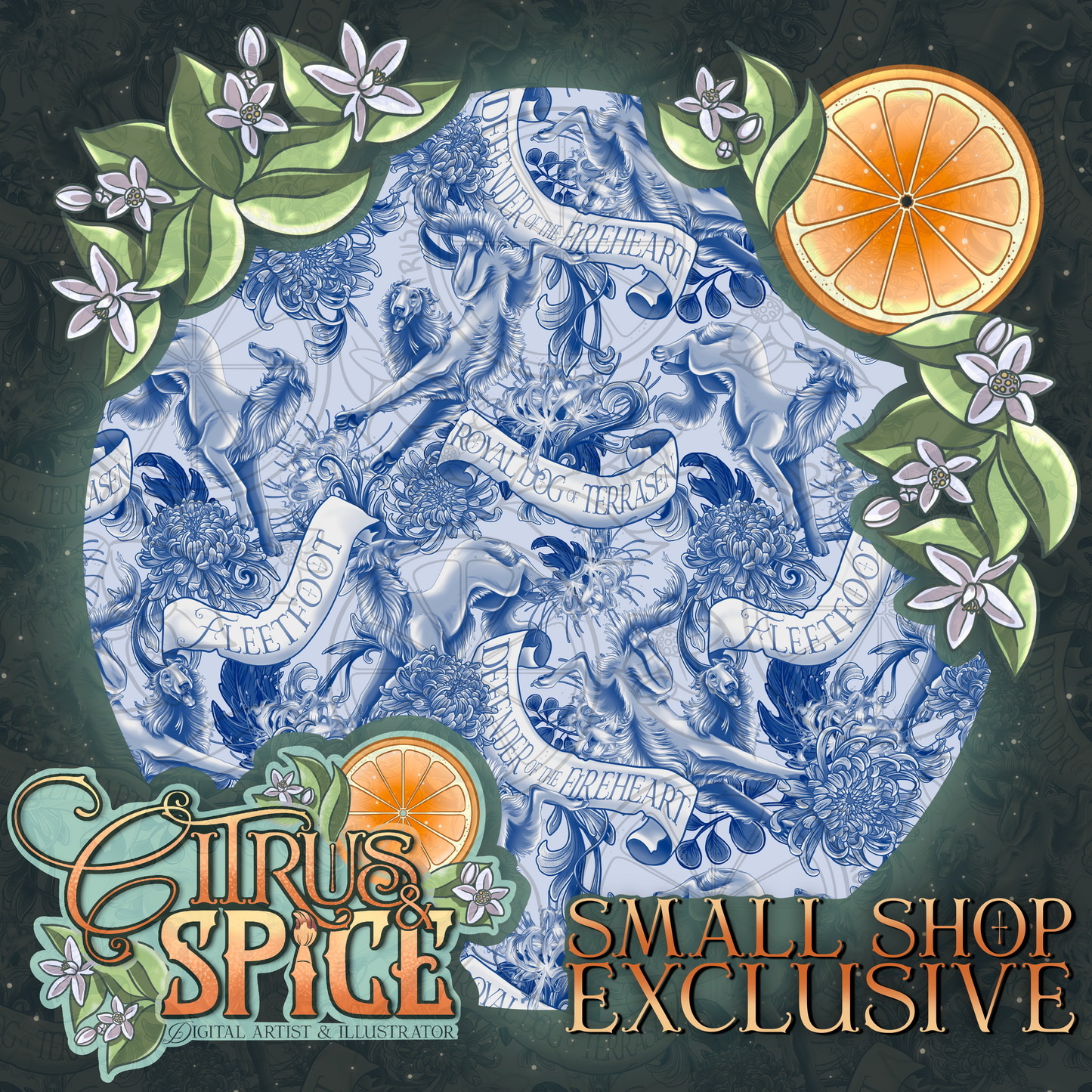 Officially Licensed Fleetfoot Porcelain Seamless
