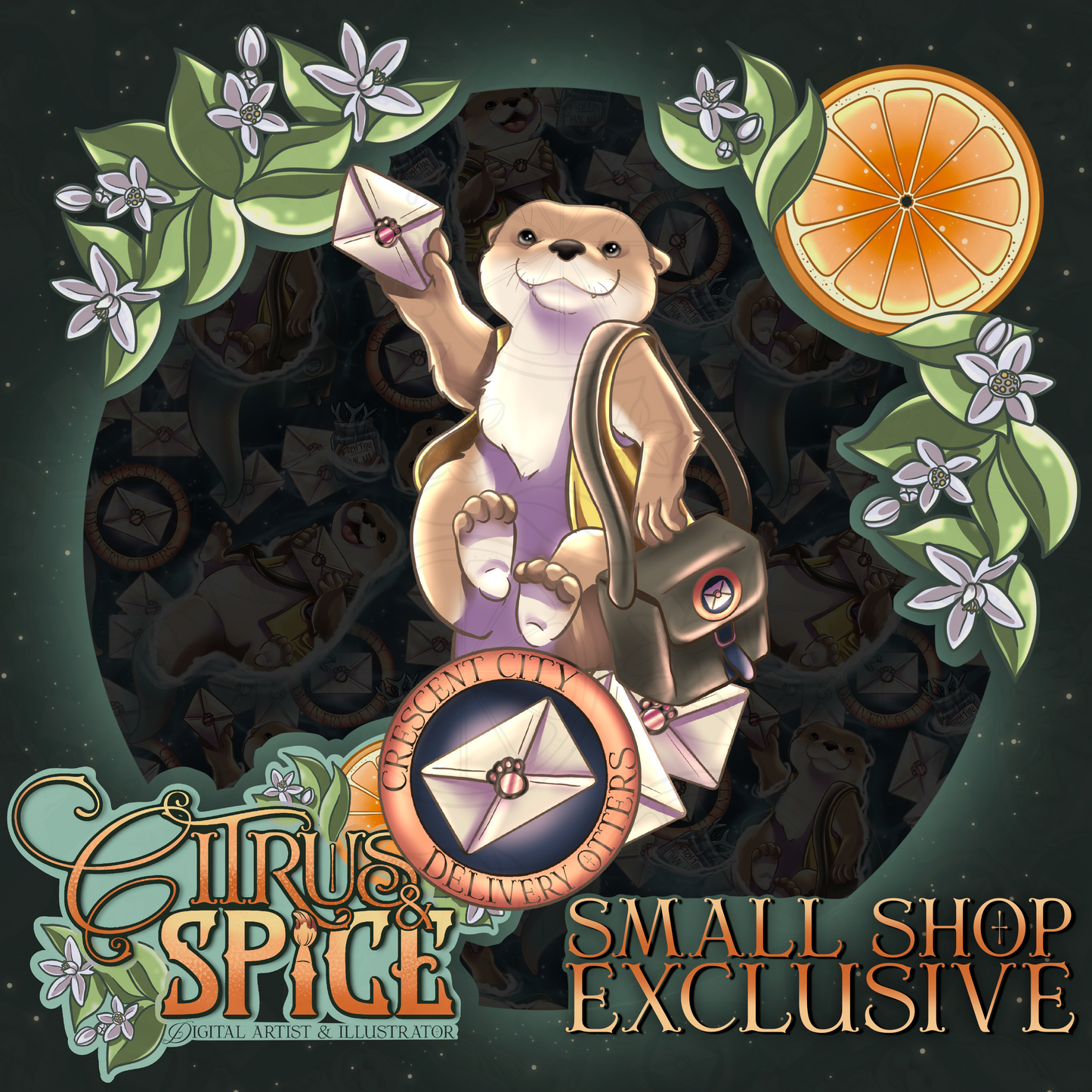 Officially Licensed Crescent City Delivery Otters PNG