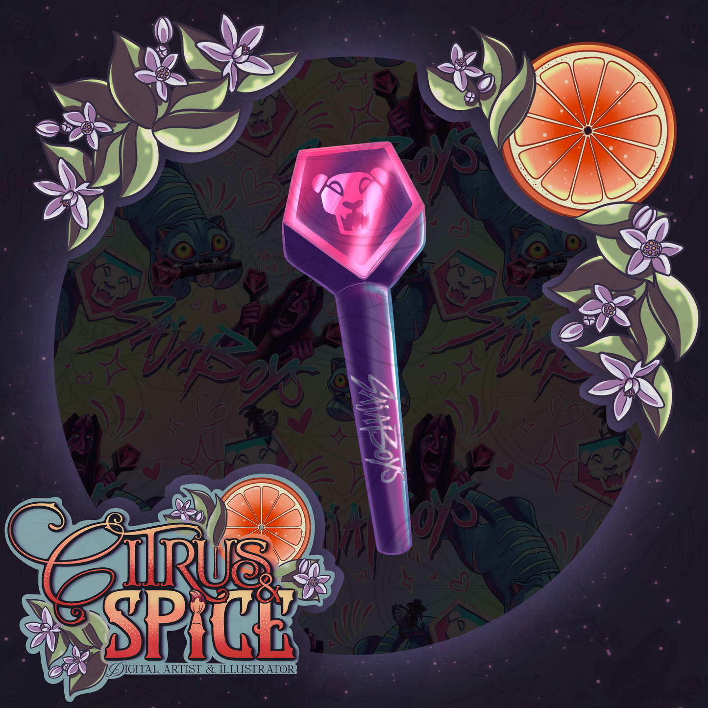 Saja Boys Light Stick PNG