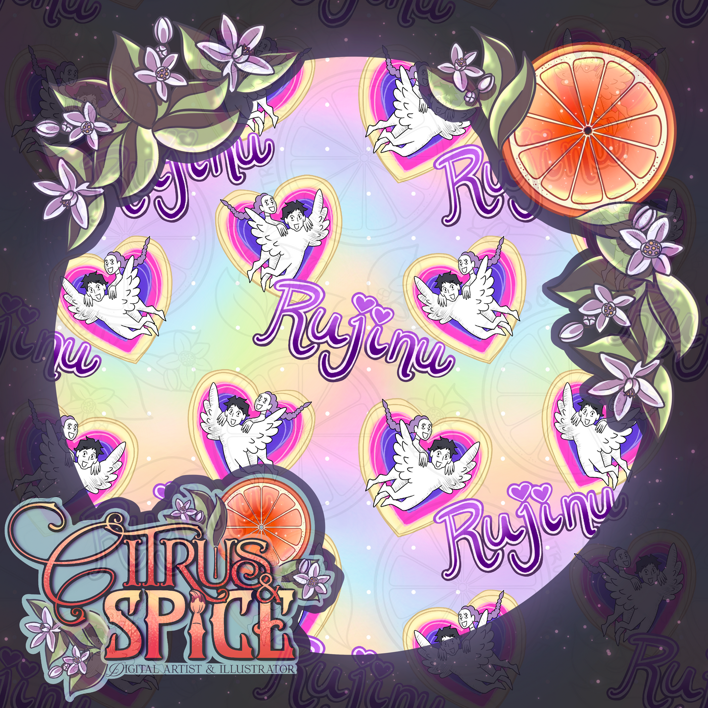 Rujinu Seamless/PNG Bundle