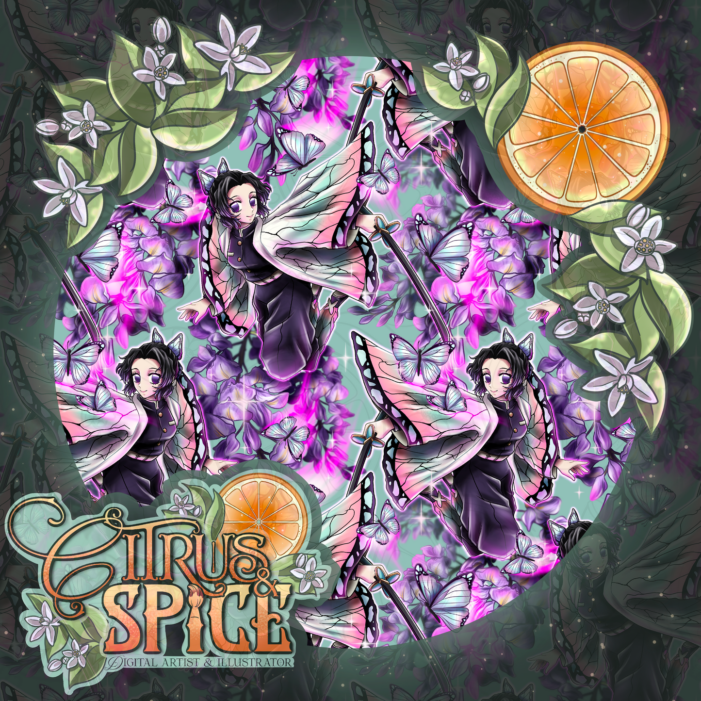 Insect Hashira Seamless