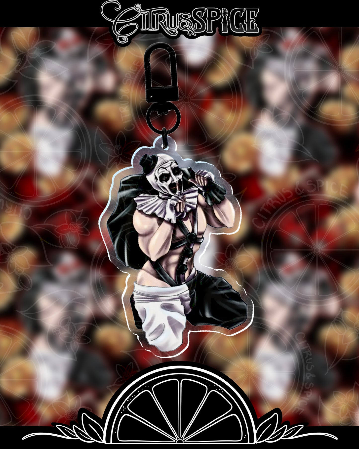 PREORDER Art Terrifier 3 inch Keychain
