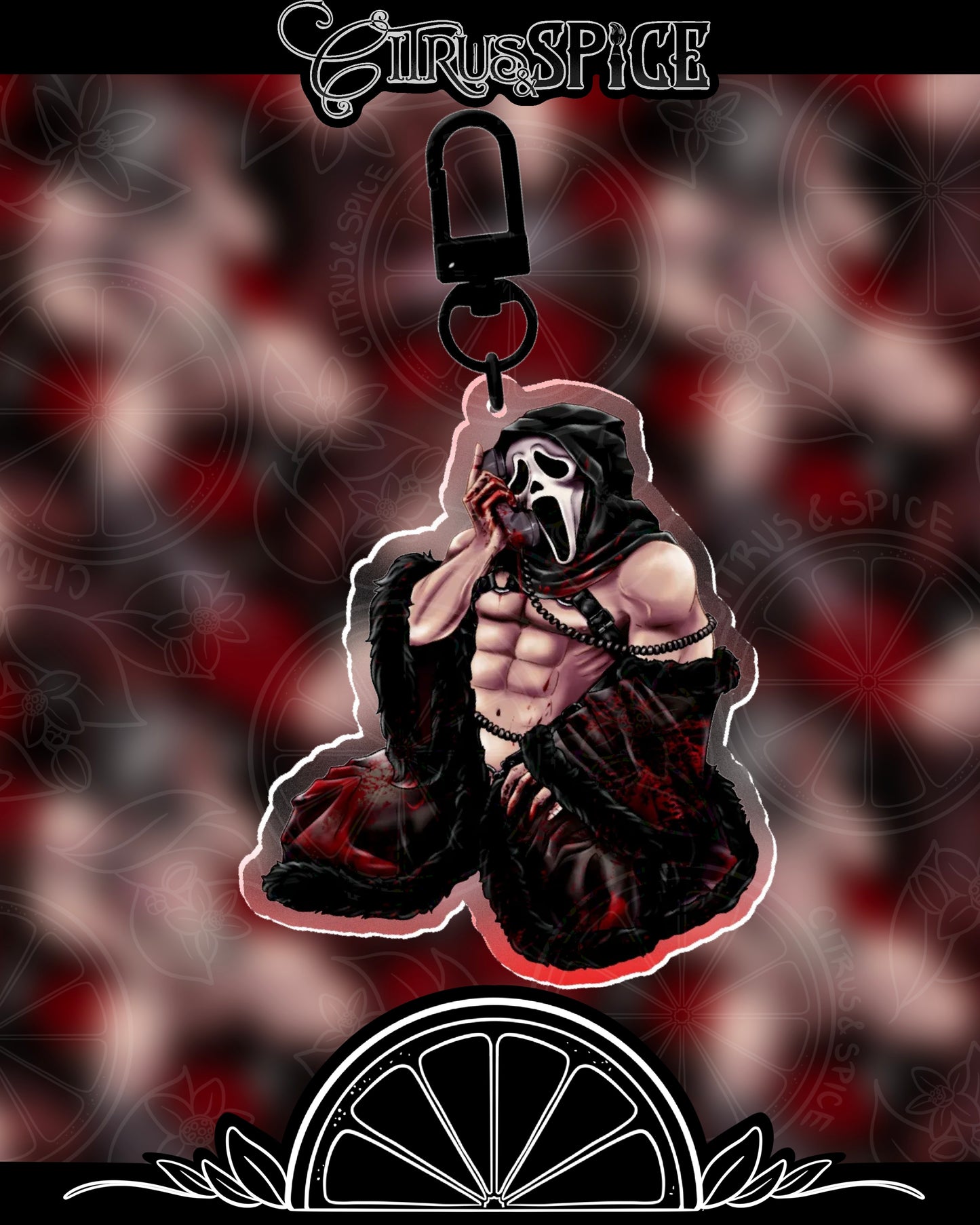 PREORDER Ghostface 3 inch Keychain