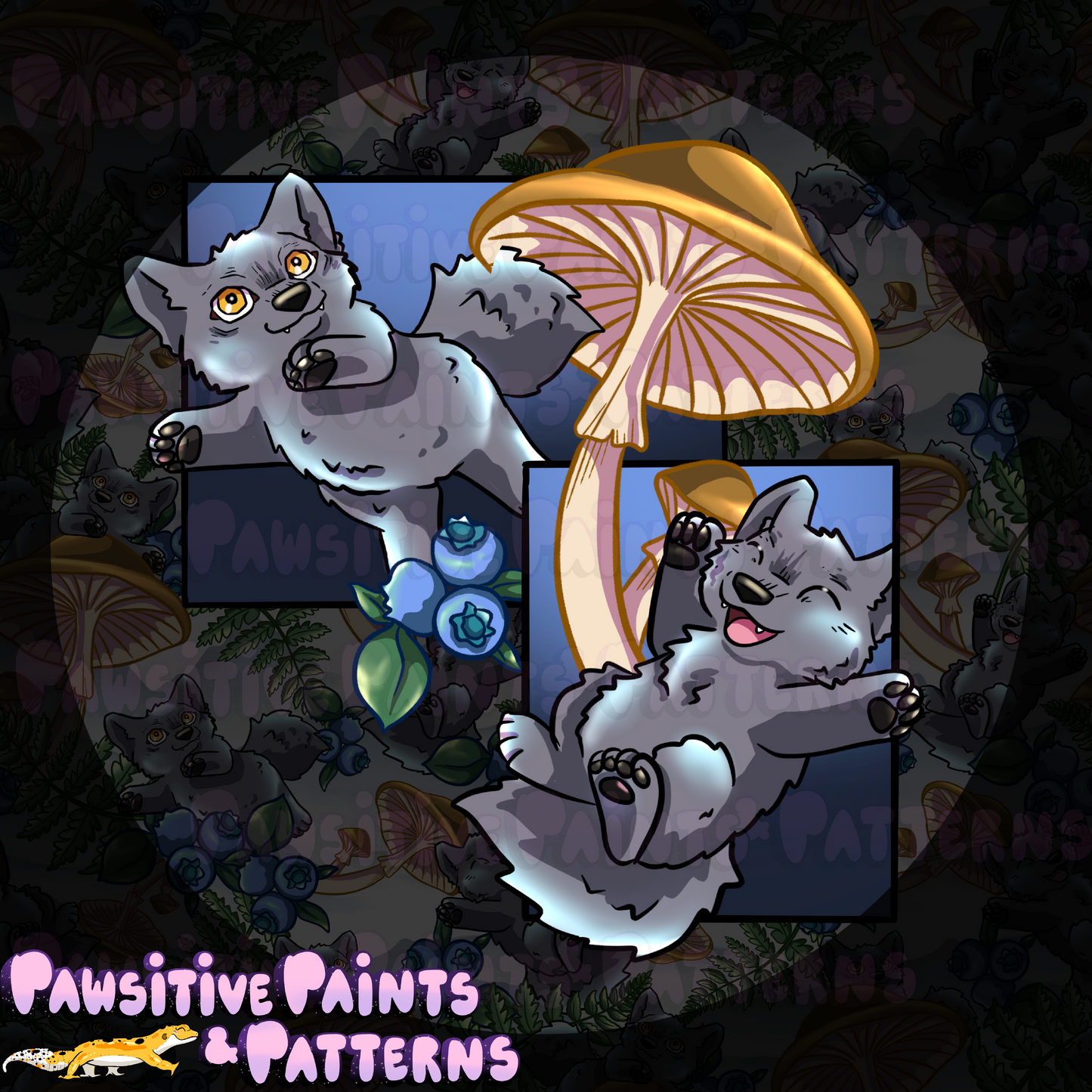 Wolfie Wilderness PNG