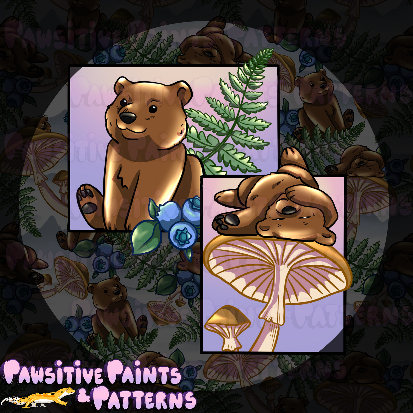 Grizzly Wilderness PNG