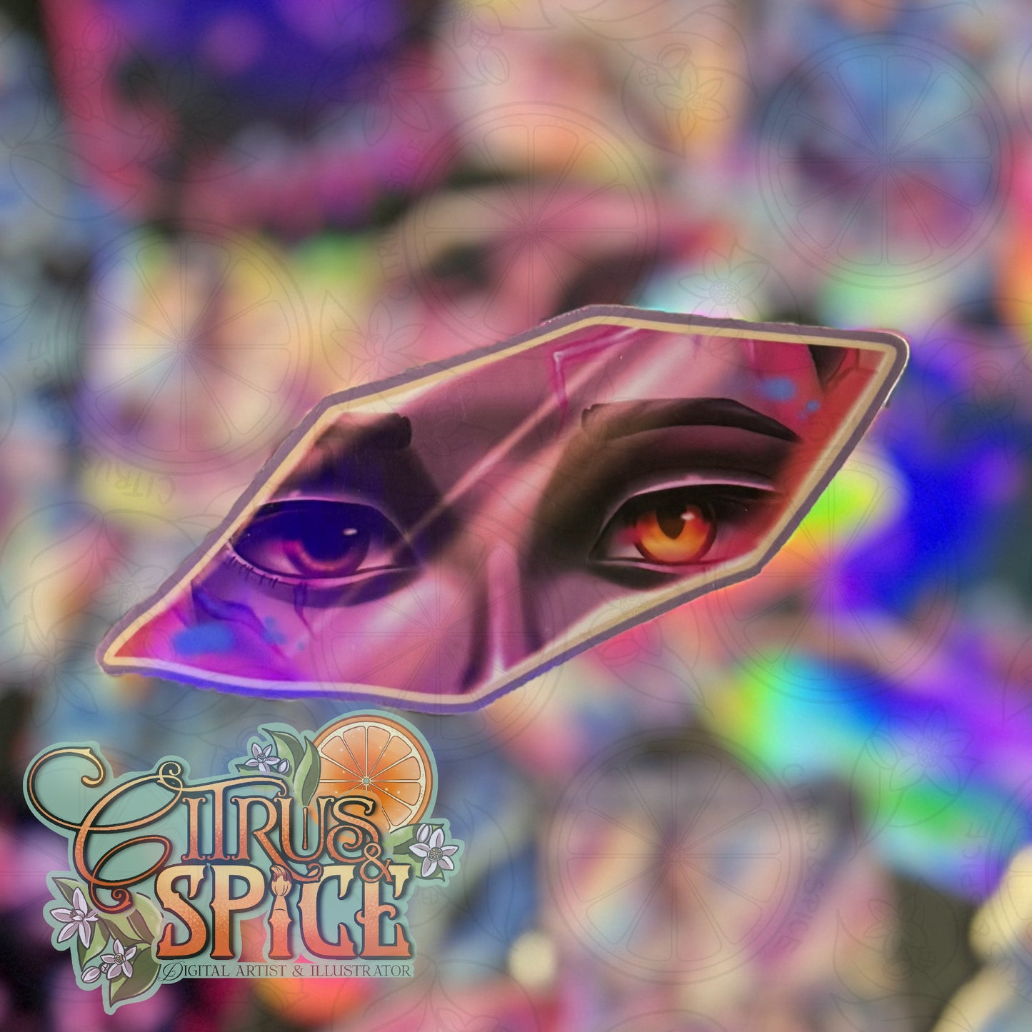 Rumi Eyes Sticker