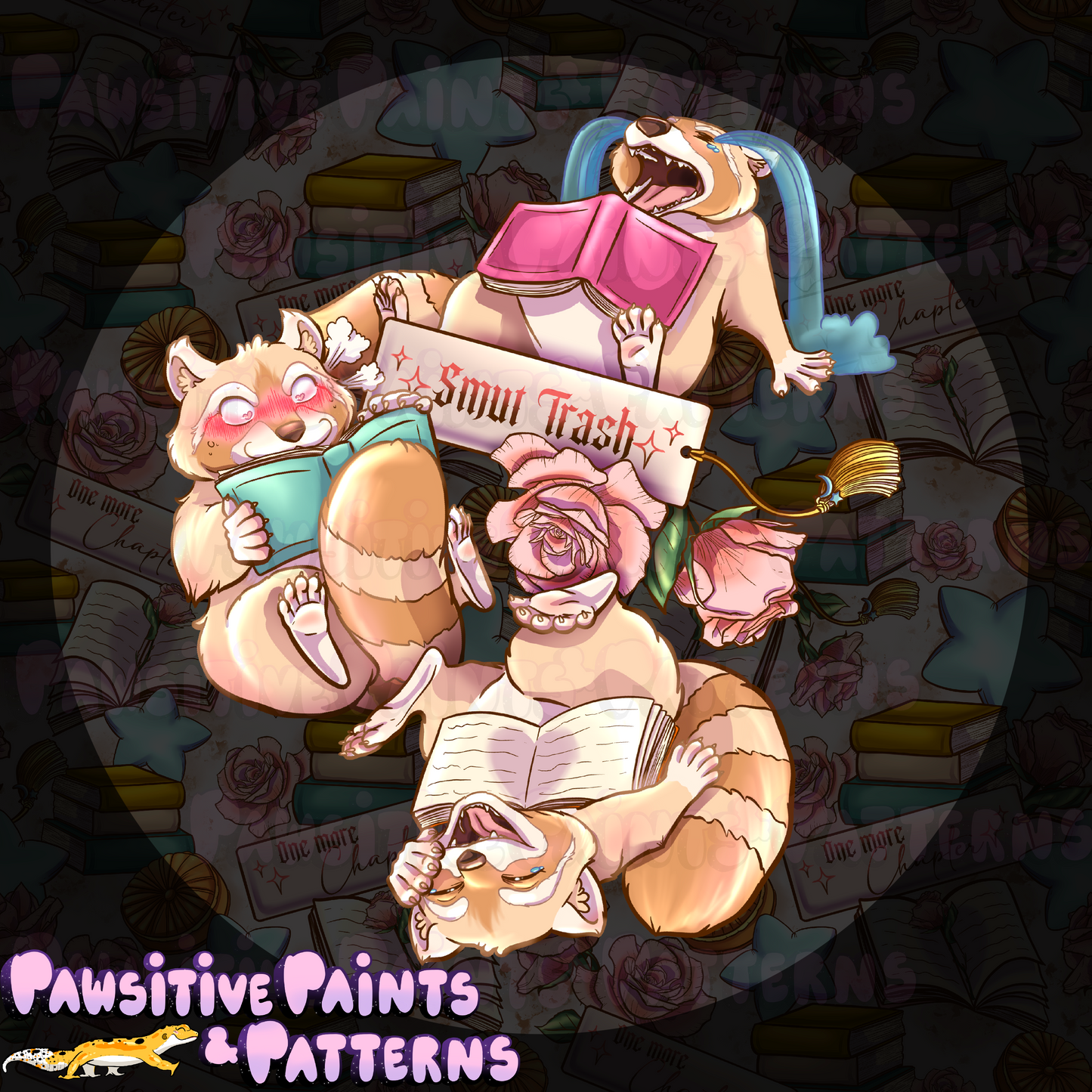 Smut Trash Raccoons PNG