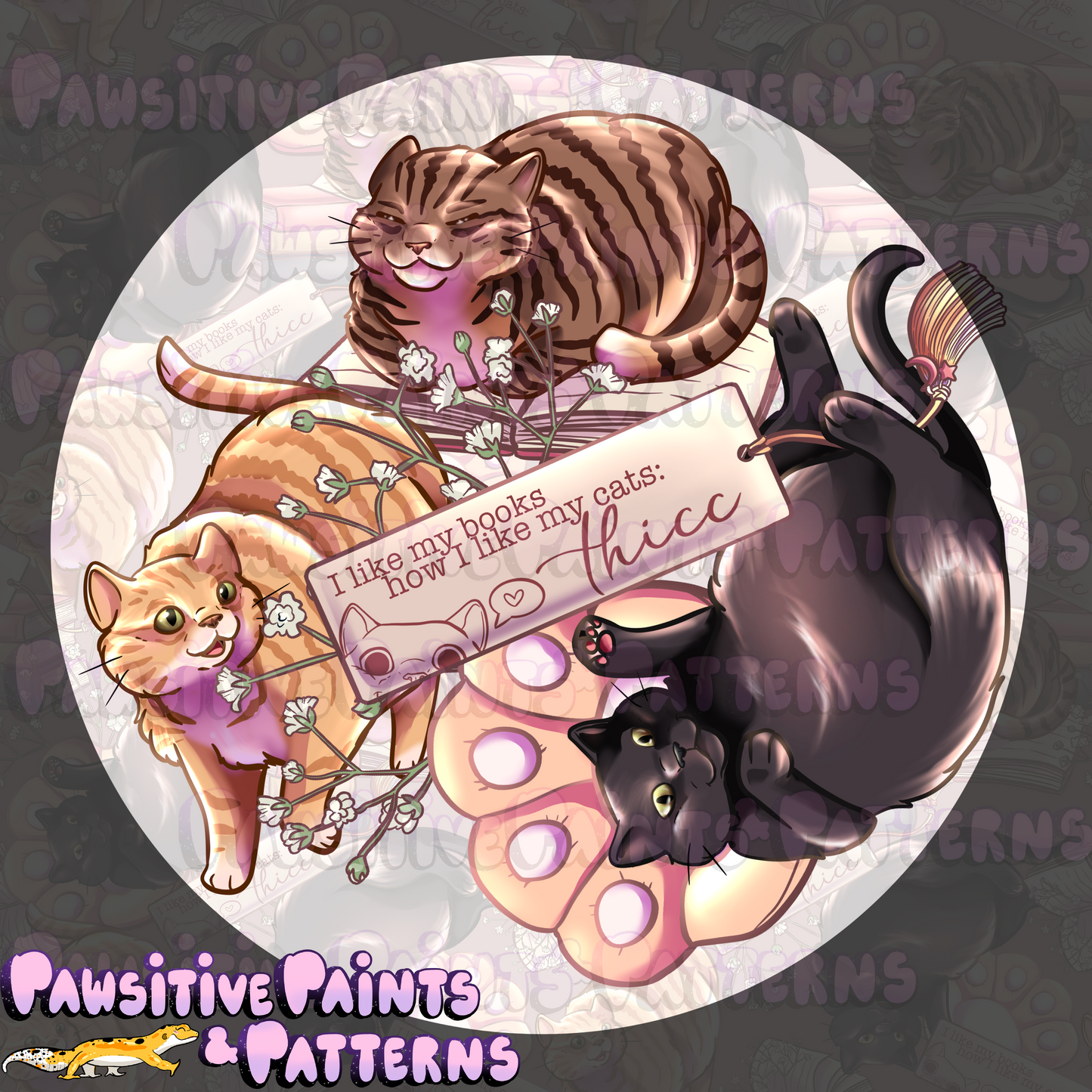 THICC Comfy Kitties PNG