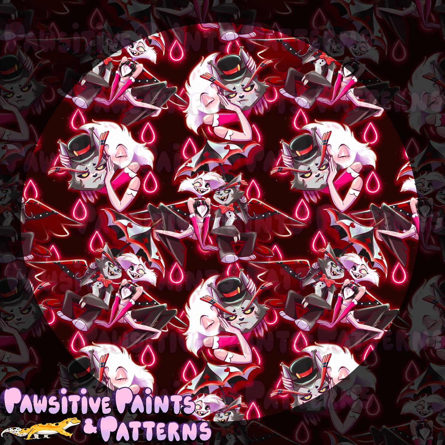 Red Loser Baby Seamless