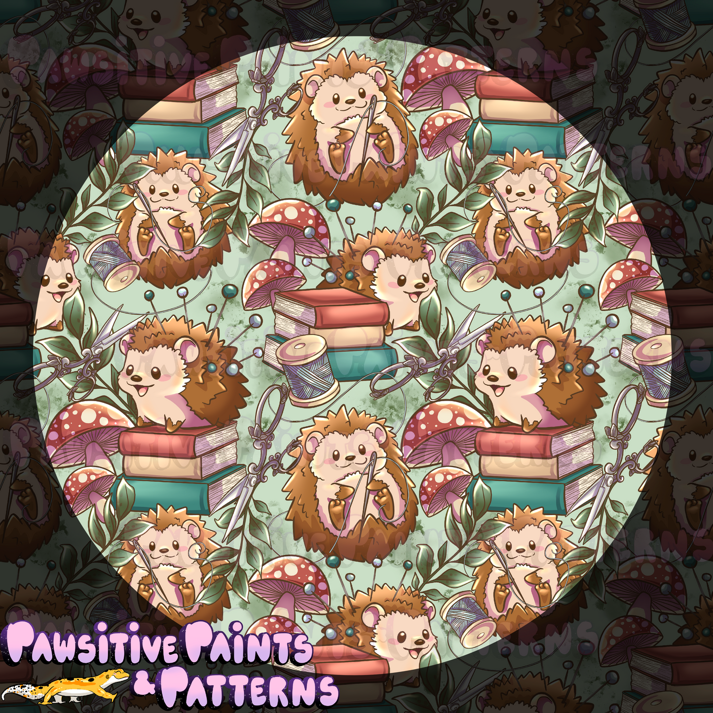 Hedgehog Sew Seamless