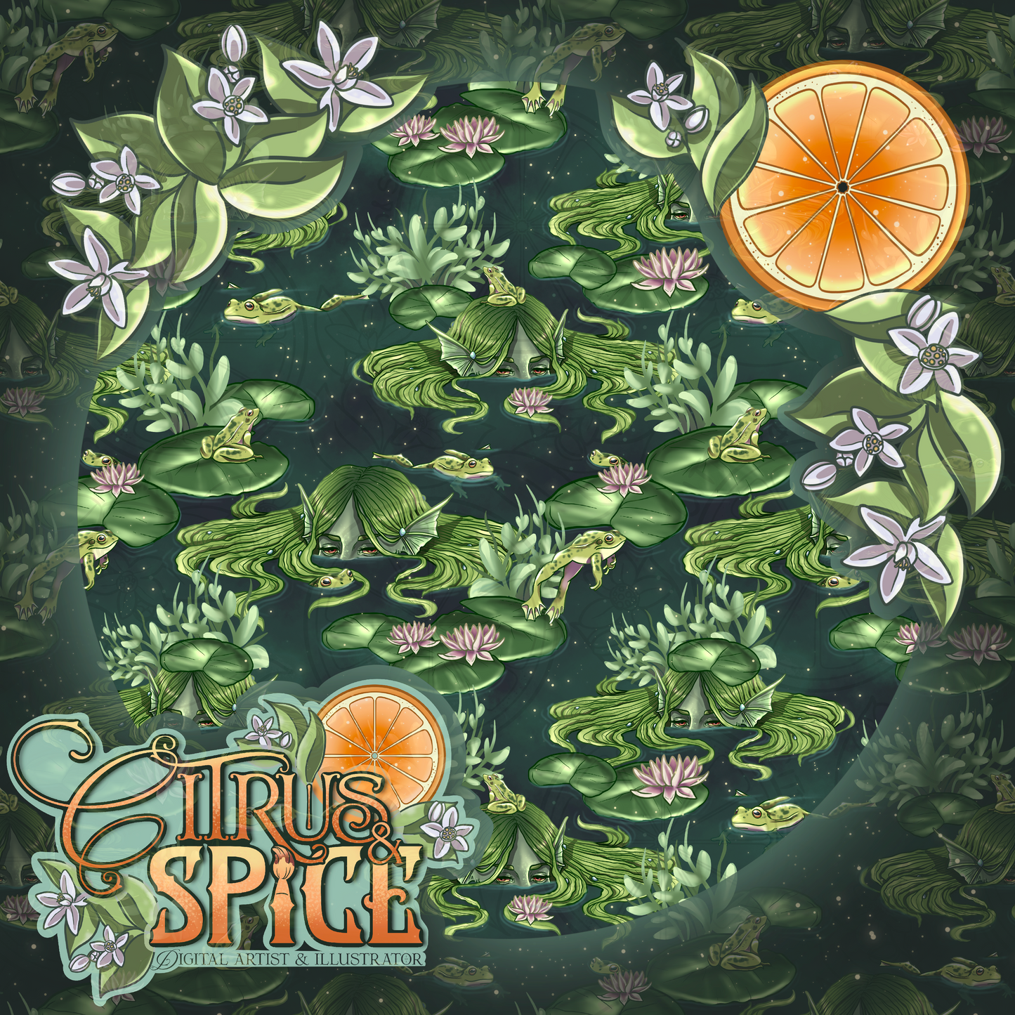 Swamp Queen Seamless