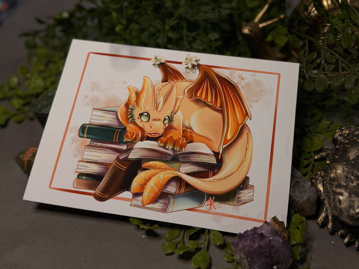 Faeda, the Citrus Dragon PRINT