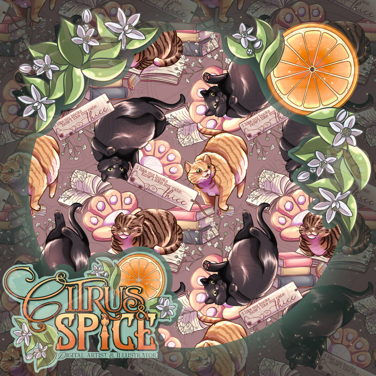 THICC Comfy Kitties Seamless