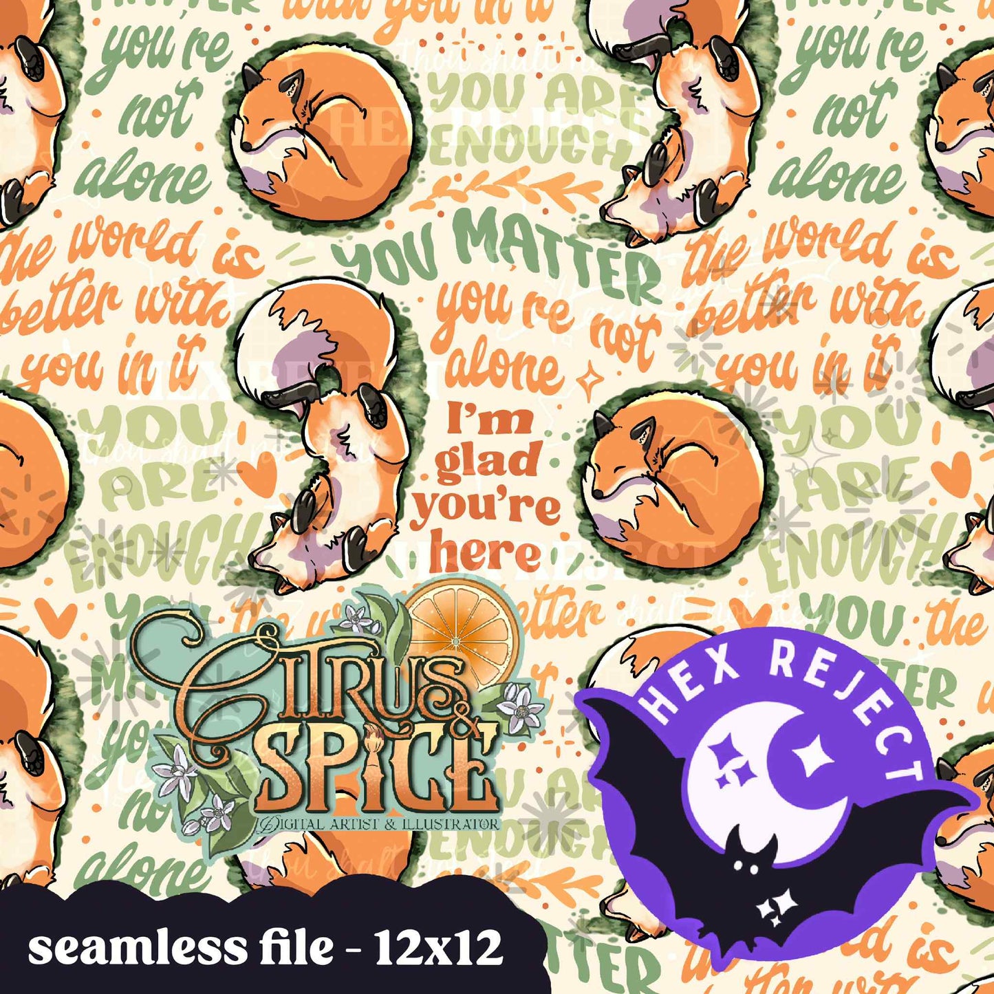 Semicolon Fox Hex & Citrus Collab