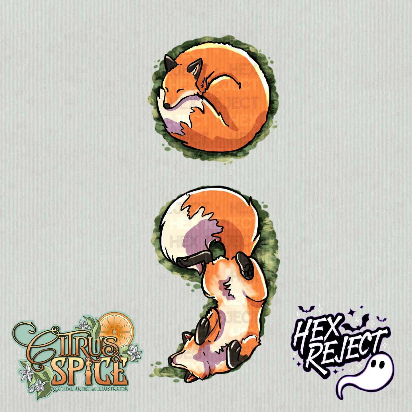 Semicolon Fox Hex & Citrus Collab