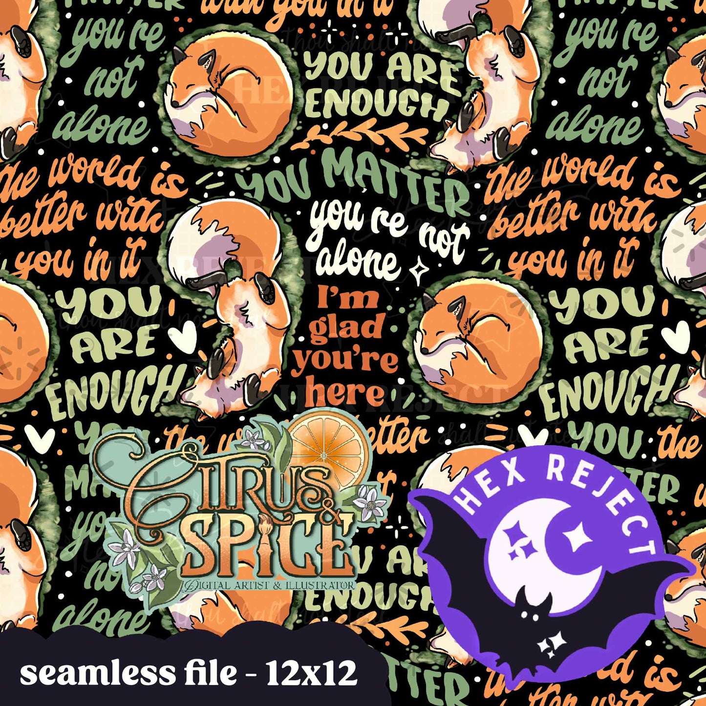 Semicolon Fox Hex & Citrus Collab