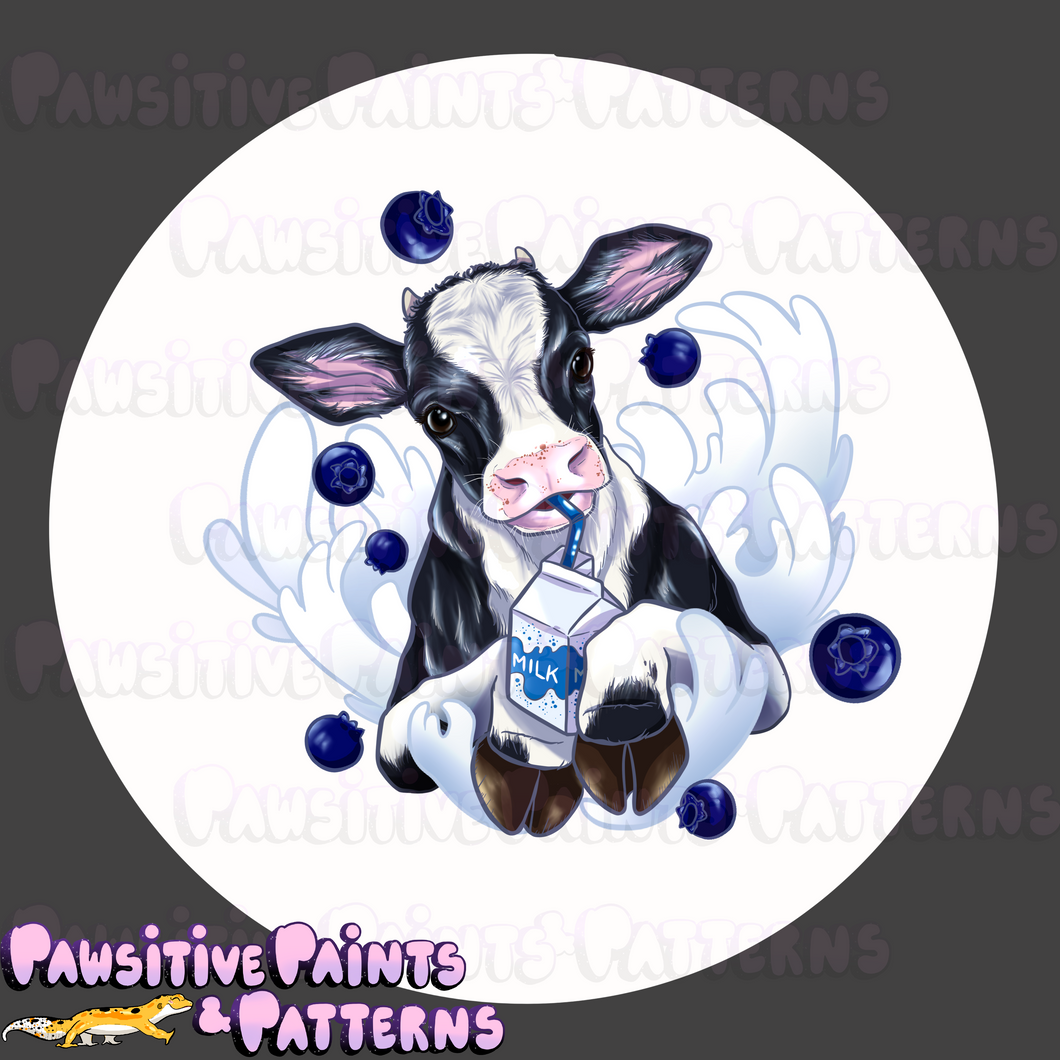 MOOberries Regular Milk PNG