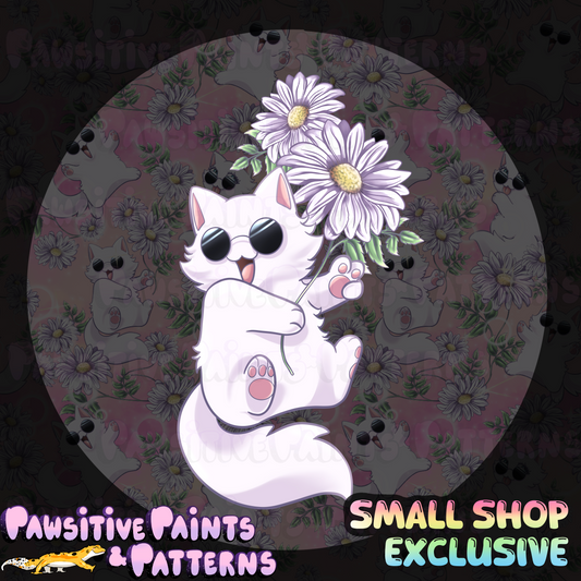 Gojo Cat Daisy Semi Exclusive SMALL SHOP ONLY PNG