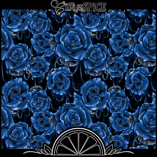 Blue Roses Seamless