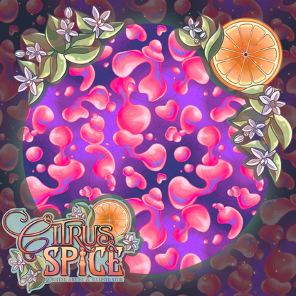 Lava Lamp Coord Seamless