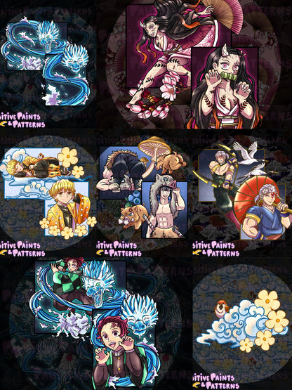 PNG Demon Fighter Bundle