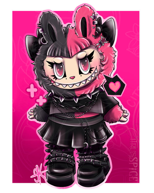 Gothbubu Pink PRINT