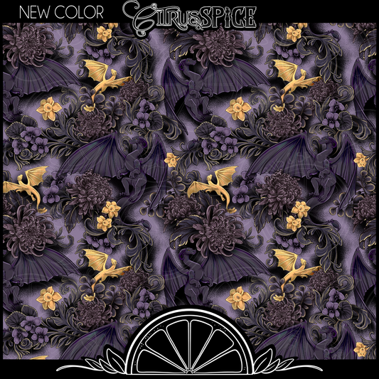 UPDATED COLOR: Dreamless Sleep Dragon Seamless