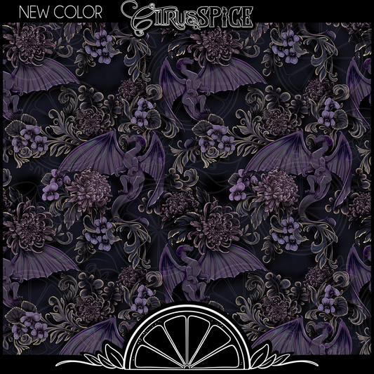UPDATED COLOR: Camoflauge Dragon Seamless