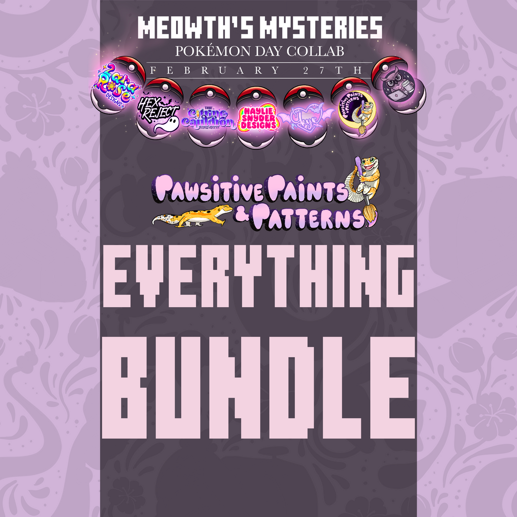 Meowth's Mystery Collab Everything Bundle