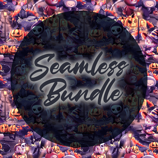 Labubu Full Art Seamless Bundle