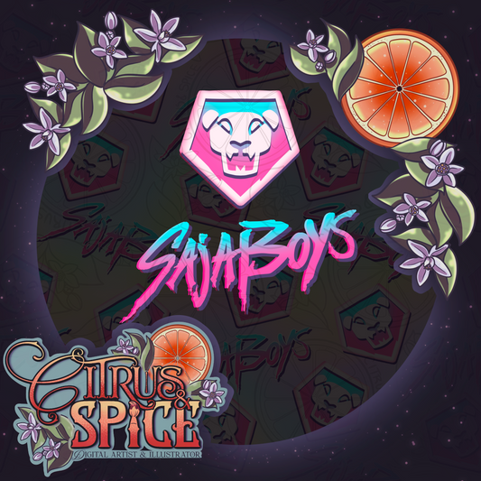 Saja Boys Logo Seamless/PNG Bundle NEW COLOR PALETTE