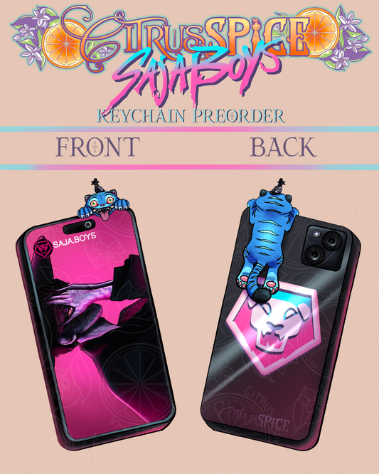 Idol 3 inch Rainbow Keychain PREORDER