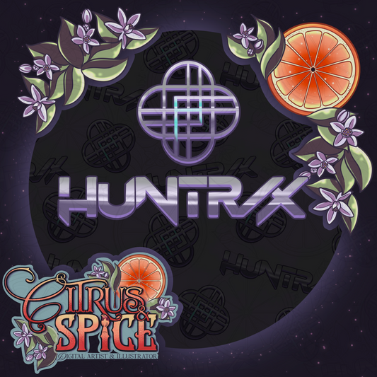 Huntrix Logo Seamless/PNG BUNDLE