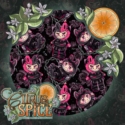 SMALL SHOP POP Gothbubu Seamless/PNG