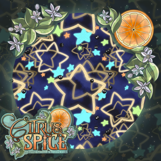 Starry Night Seamless