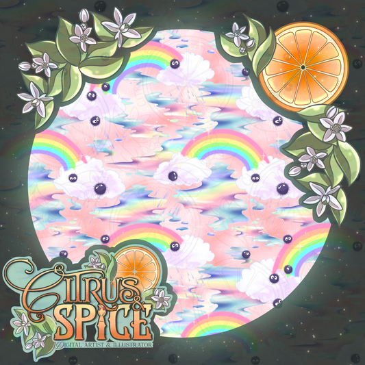 Sun Shower Seamless