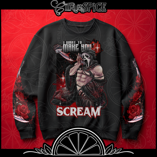 PREORDER I Want to Make You Scream Longsleeve