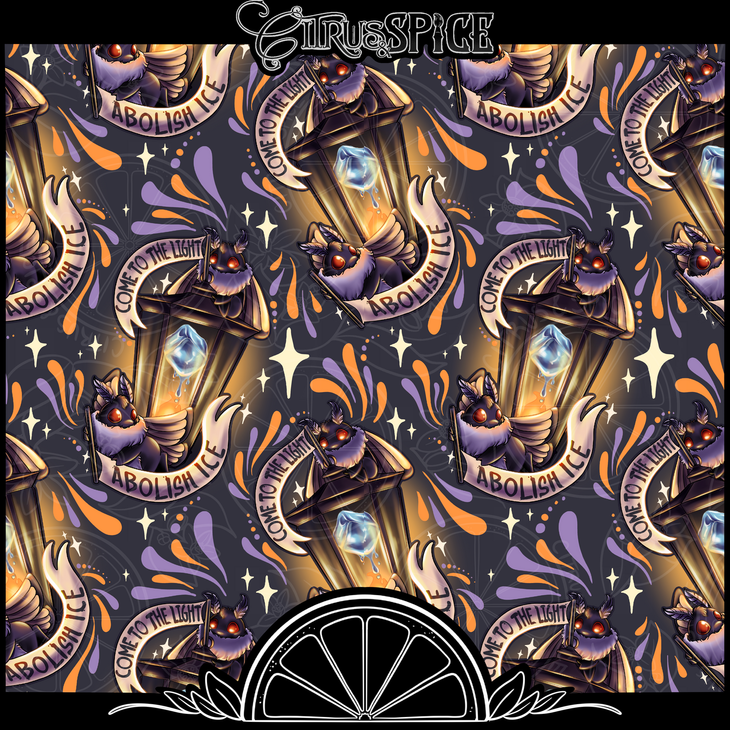 ABOLISH ICE FREEBIE SEAMLESS