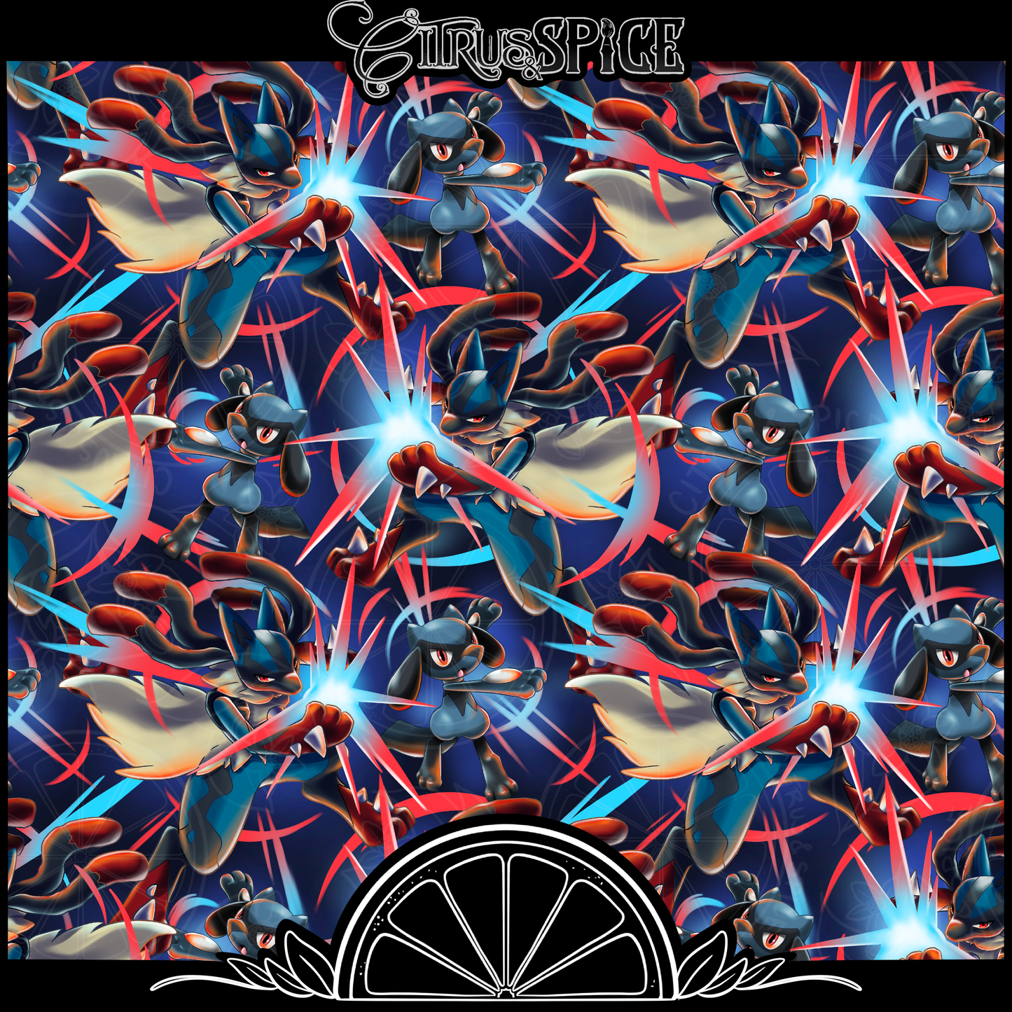 Big Aura Energy Seamless/PNG