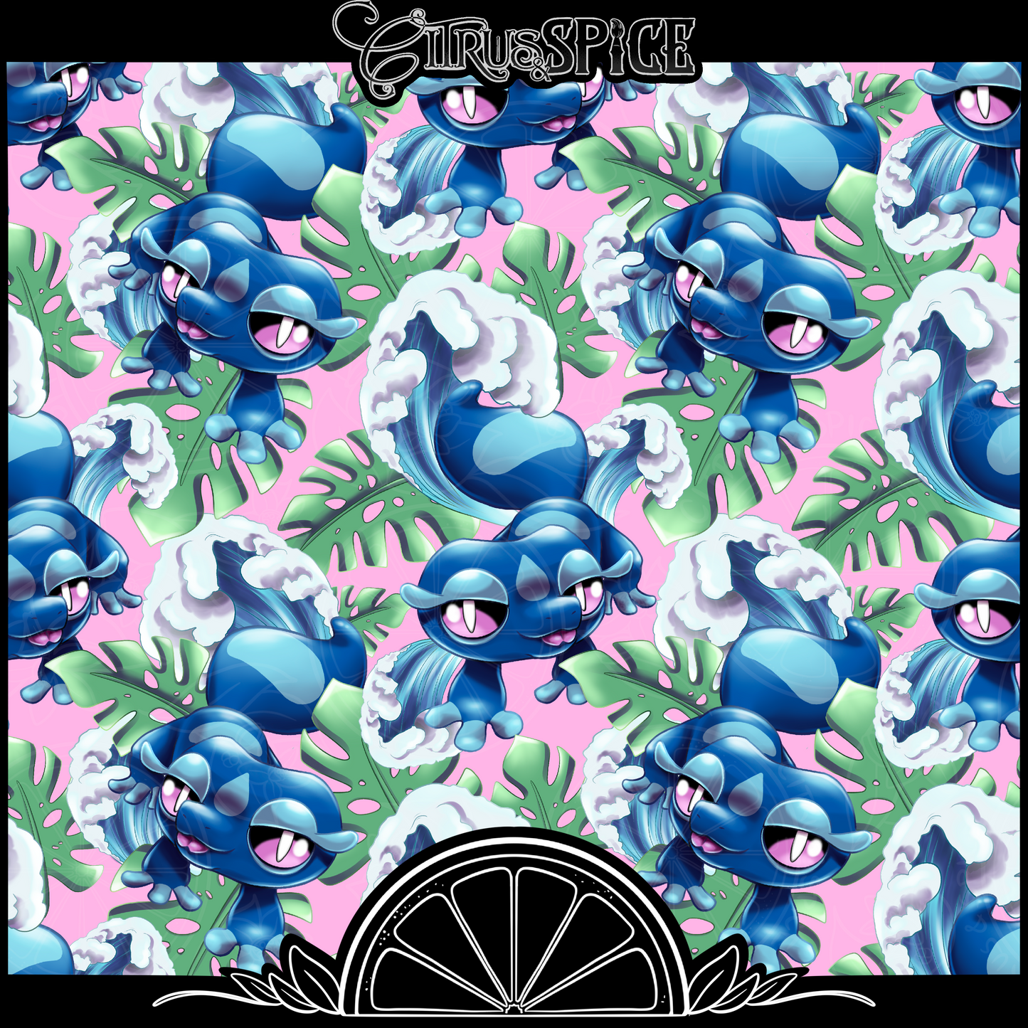 Water Geck Seamless